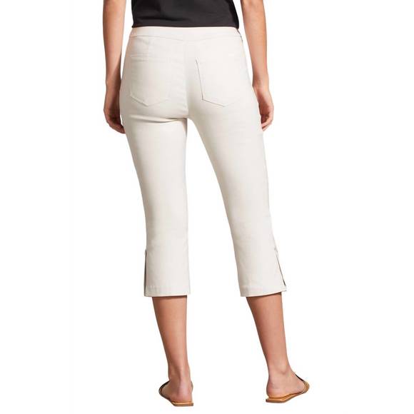 NEW TRIBAL flatten it pull on capri pants in french oak - Picture 3 of 3